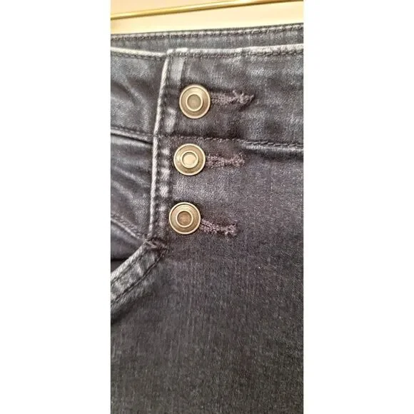 Free People Super Flare Bell Bottom Maddox Jeans 70s Boho Denim Pants Sz. 28 - Picture 5 of 12